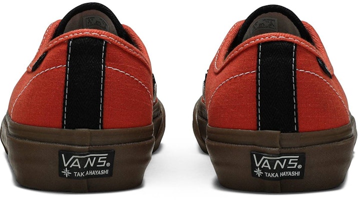 Taka Hayashi x Vans Authentic One '辣橙色' VN0A45K8VTR Details for Taka Hayashi x Vans Authentic One '辣橙色' VN0A45K8VTR
