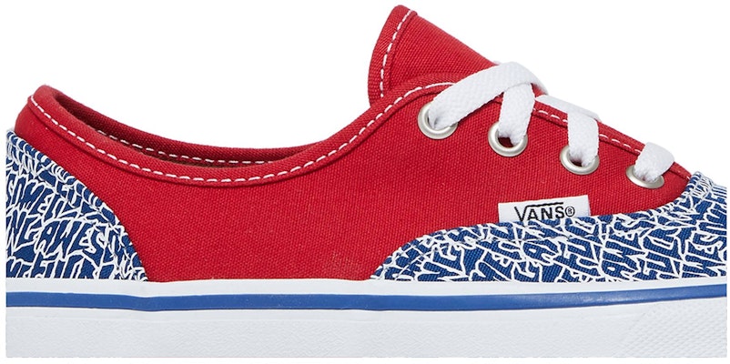 Fucking Awesome x Vans Authentic C Pro 'Red Blue' - VN0A4BOZSK9 ...