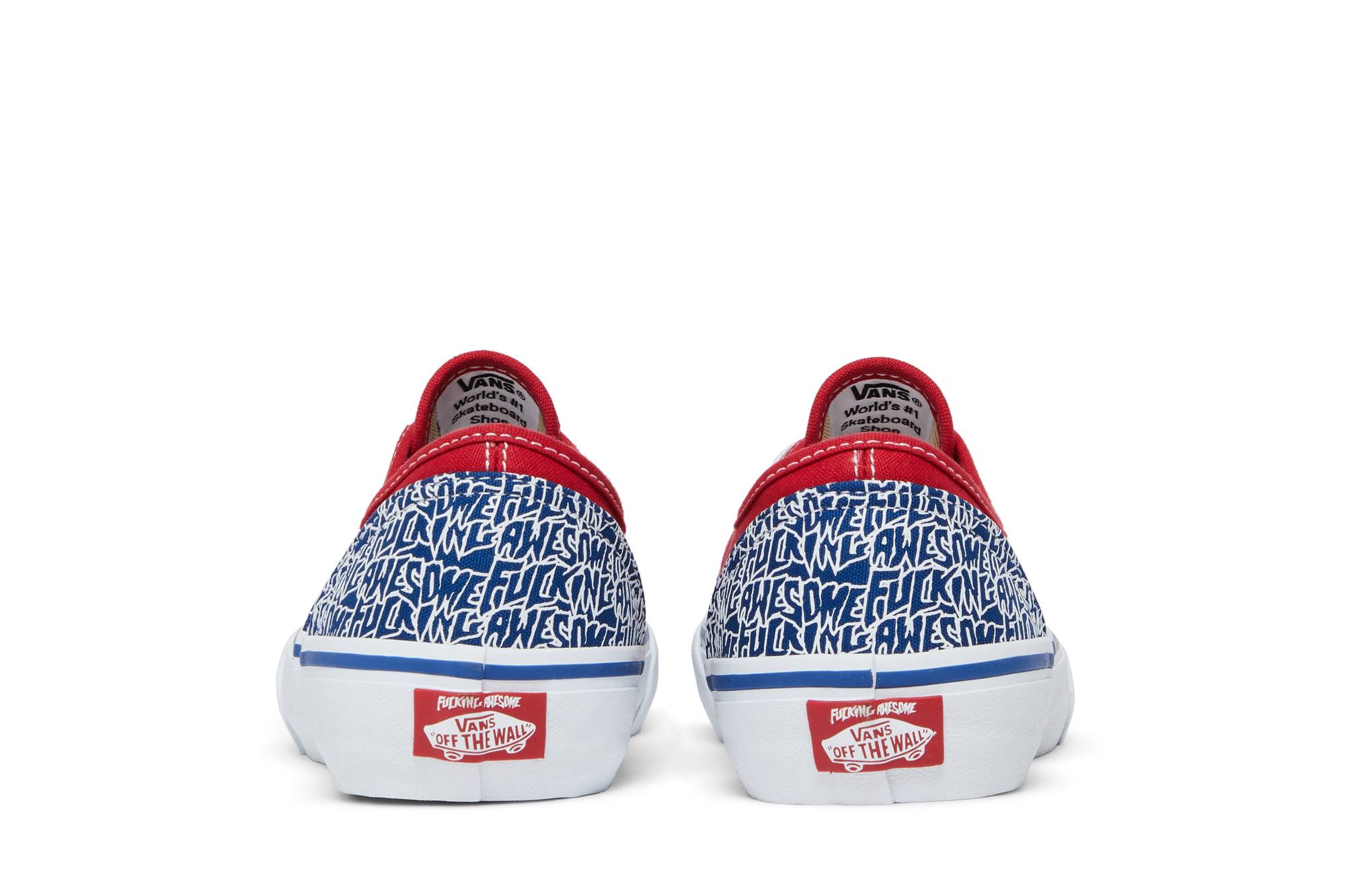 スニーカーFucking Awesome x Vans Blue/Red - スニーカー