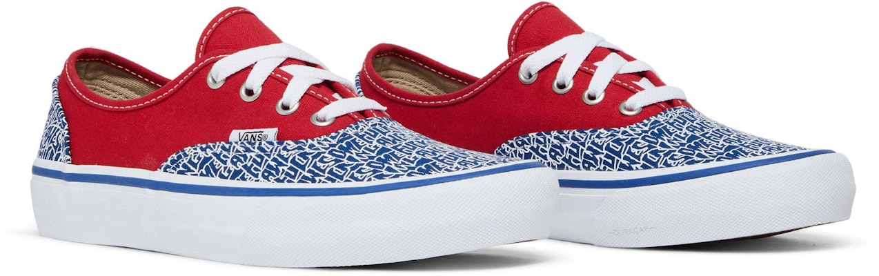 Fucking Awesome x Vans Authentic C Pro 'Red Blue' - VN0A4BOZSK9 ...