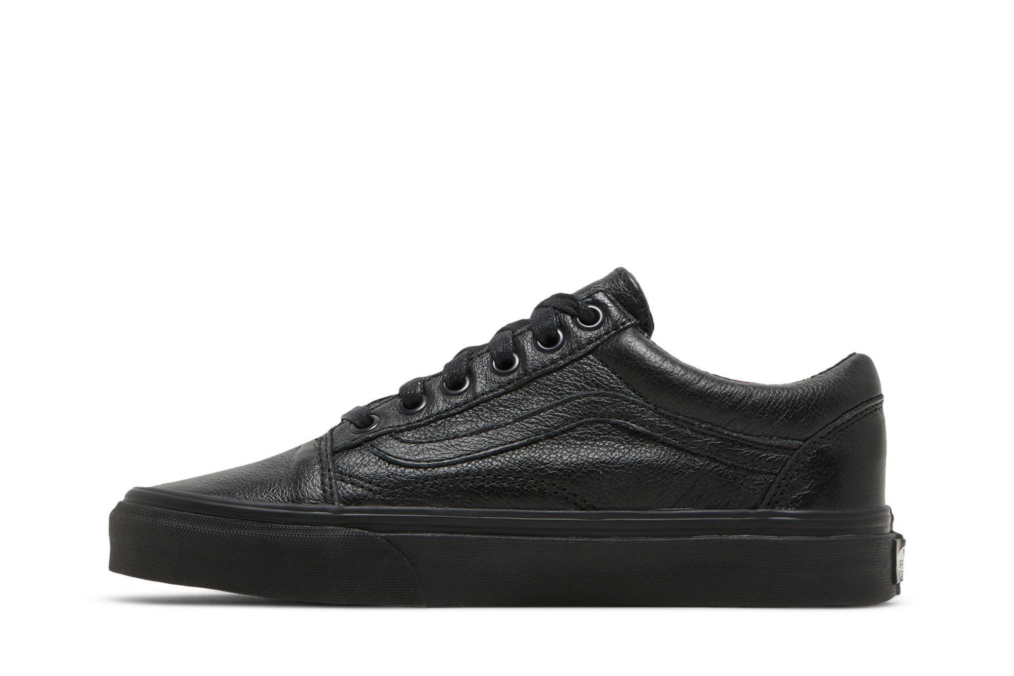 Lookbook Vans Old Skool de Cuero 'Cuadro Negro' VN0003Z6I1I