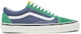 Vans Old Skool 36 DX 'Emerald Navy' Lelaki Perempuan Kasut经典复古 VN0A38G2VZQ