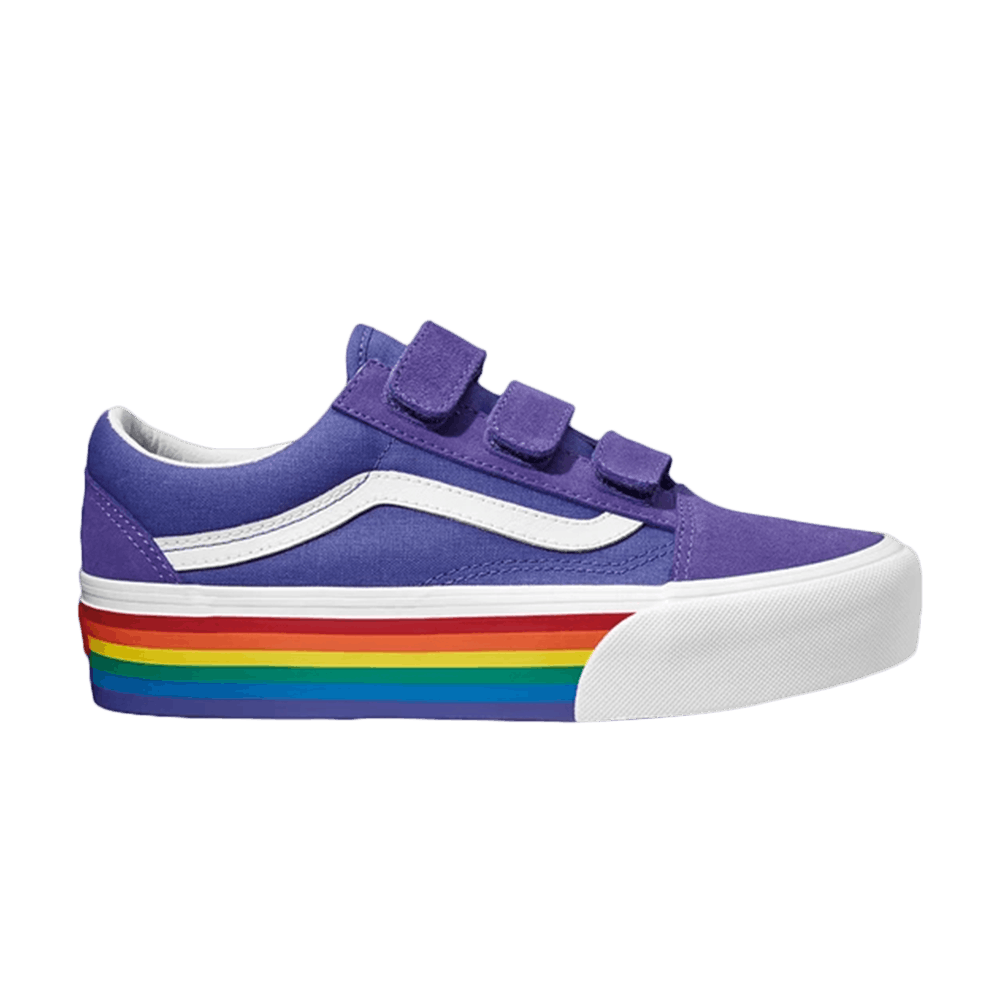 Vans Old Skool V Platform 'Rainbow' VN0A45K2VS3 - VN0A45K2VS3 - Novelship