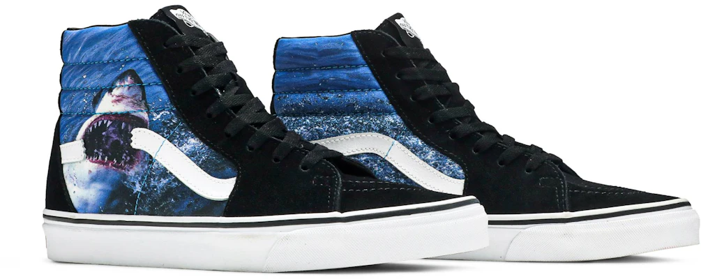 鯊魚週 x Vans Sk8-Hi '黑藍色' VN0A4BV6XKC Cheap 鯊魚週 x Vans Sk8-Hi '黑藍色' VN0A4BV6XKC