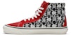 Vans Sk8-Hi 38 DX 'Skulls Merah Hitam' VN0A38GFX7Z