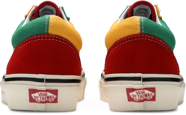 Vans Old Skool 36 DX 'Red Emerald Yellow' VN0A38G2XFM Details for Vans Old Skool 36 DX 'Red Emerald Yellow' VN0A38G2XFM