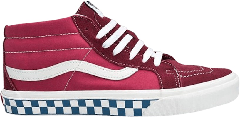 Rumba red sales checkered vans
