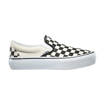 Vans Classic Slip-On Platform 'Checker - Black White'