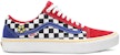 Brighton Zeuner x Vans Old Skool Pro 'Merah Checker Biru' VN000ZD4W89