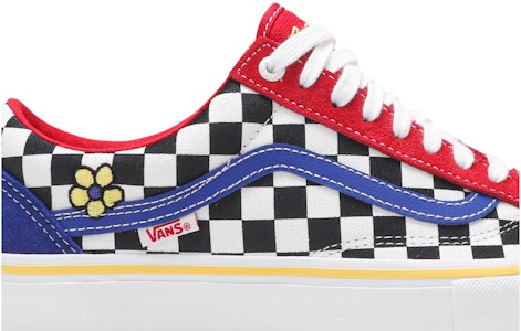 ブライトン・ゾイナー×Vans オールドスクールPro "赤青チェック" VN000ZD4W89 Order ブライトン・ゾイナー×Vans オールドスクールPro "赤青チェック" VN000ZD4W89