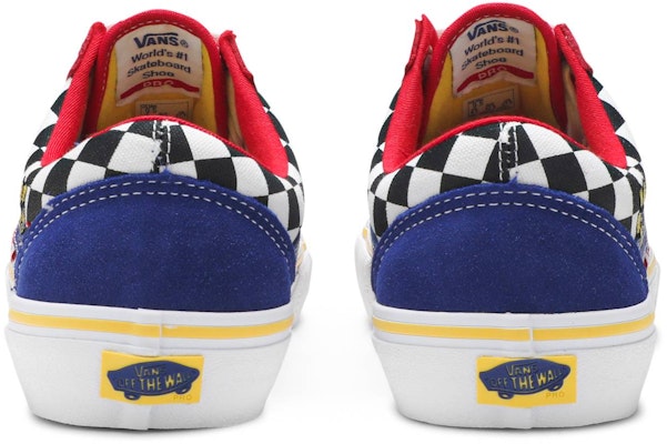 Brighton Zeuner x Vans Old Skool Pro 'Red Checker Blue' VN000ZD4W89 Details for Brighton Zeuner x Vans Old Skool Pro 'Red Checker Blue' VN000ZD4W89
