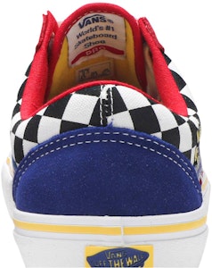 ブライトン・ゾイナー×Vans オールドスクールPro "赤青チェック" VN000ZD4W89 Sizing ブライトン・ゾイナー×Vans オールドスクールPro "赤青チェック" VN000ZD4W89