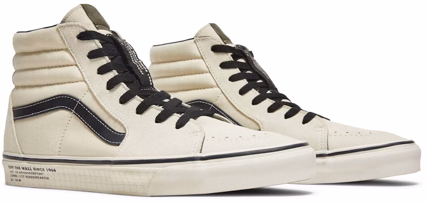 Vans Sk8-Hi '66 Supply - Antique White' VN0A4BV622H Cheap Vans Sk8-Hi '66 Supply - Antique White' VN0A4BV622H