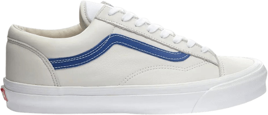 White 2025 blue vans
