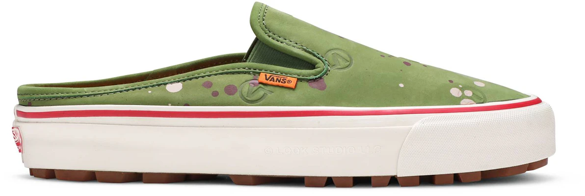 LQQK Studios x Vans OG Mule LX 'Circle V - Splatter Hijau' VN0A5FC22T1 Buy LQQK Studios x Vans OG Mule LX 'Circle V - Splatter Hijau' VN0A5FC22T1