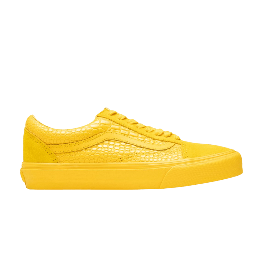 vans croc skin