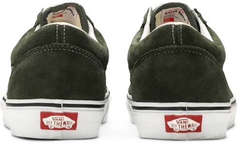 Vans Old Skool '猪皮 - 橄榄绿' VN0A3WKT4QV Details for Vans Old Skool '猪皮 - 橄榄绿' VN0A3WKT4QV