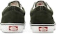 Vans Old Skool 'Pig Suede - Olive' Lelaki Wanita Kasual Retro VN0A3WKT4QV