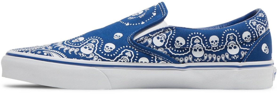 Vans 經典懶人鞋 'Bandana - 真藍' VN0A33TB42U Lookbook Vans 經典懶人鞋 'Bandana - 真藍' VN0A33TB42U