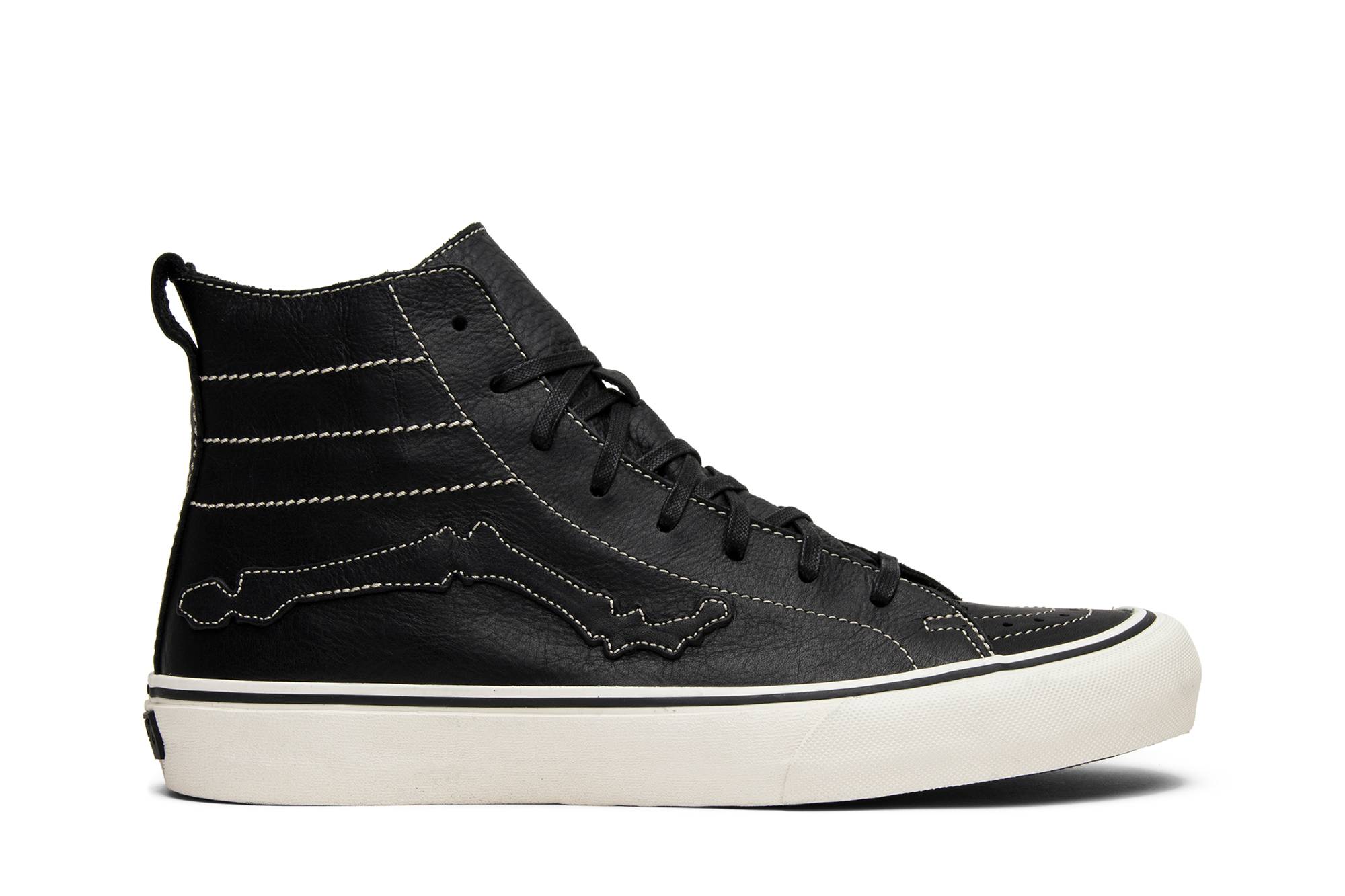 Buy Blends x Vans Sk8-Hi Decon LX 'Black Bones' Sepatu Hitam Tulang VN0A2YKTJ9G