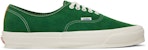 Vans OG Authentic LX 'Juniper' dalam warna Juniper. VN0A4BV94JG