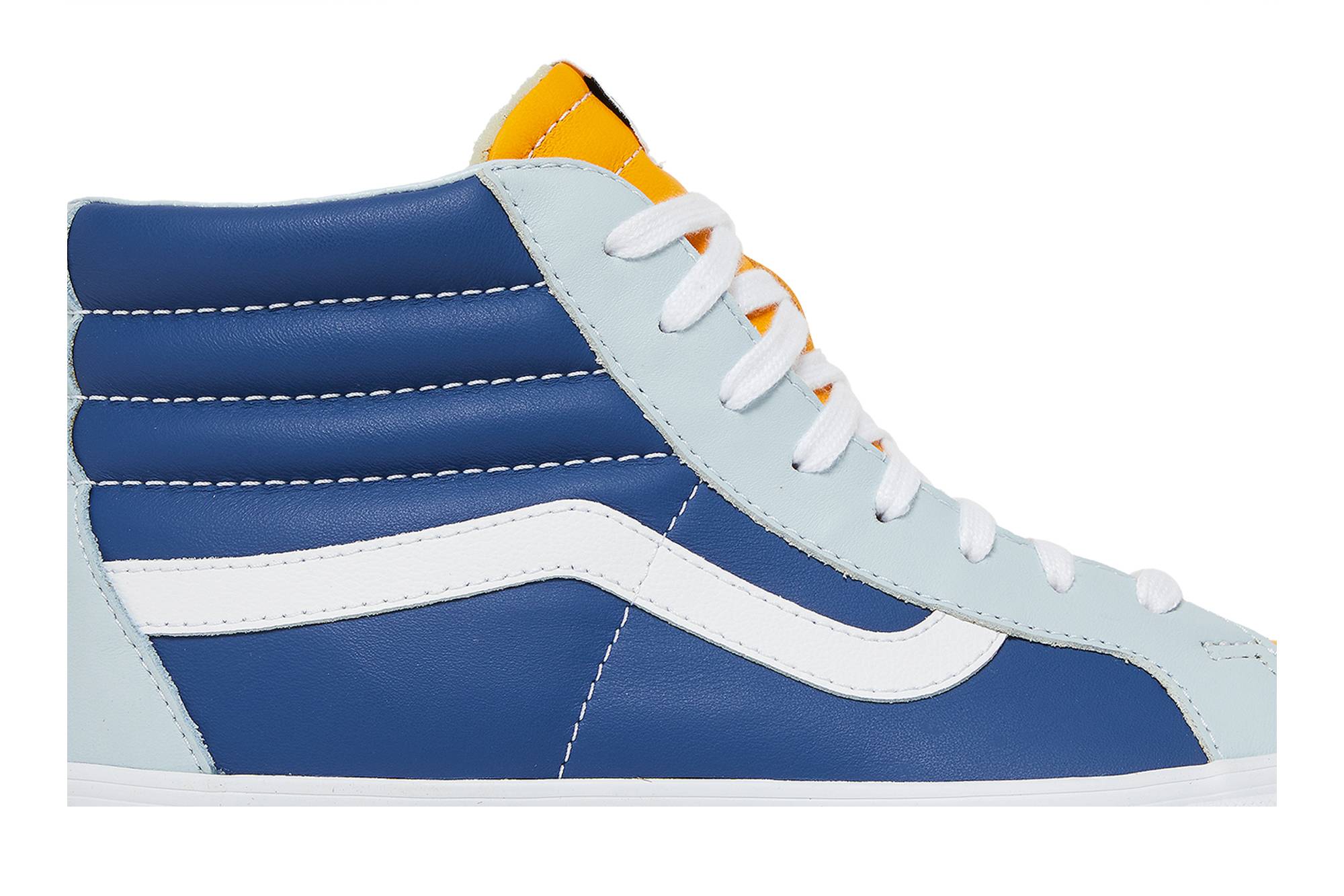 Order ヴァンズ Sk8-Hi 復刻 LX "サフラン/トゥルーネイビー" VN0A5HUX4XX