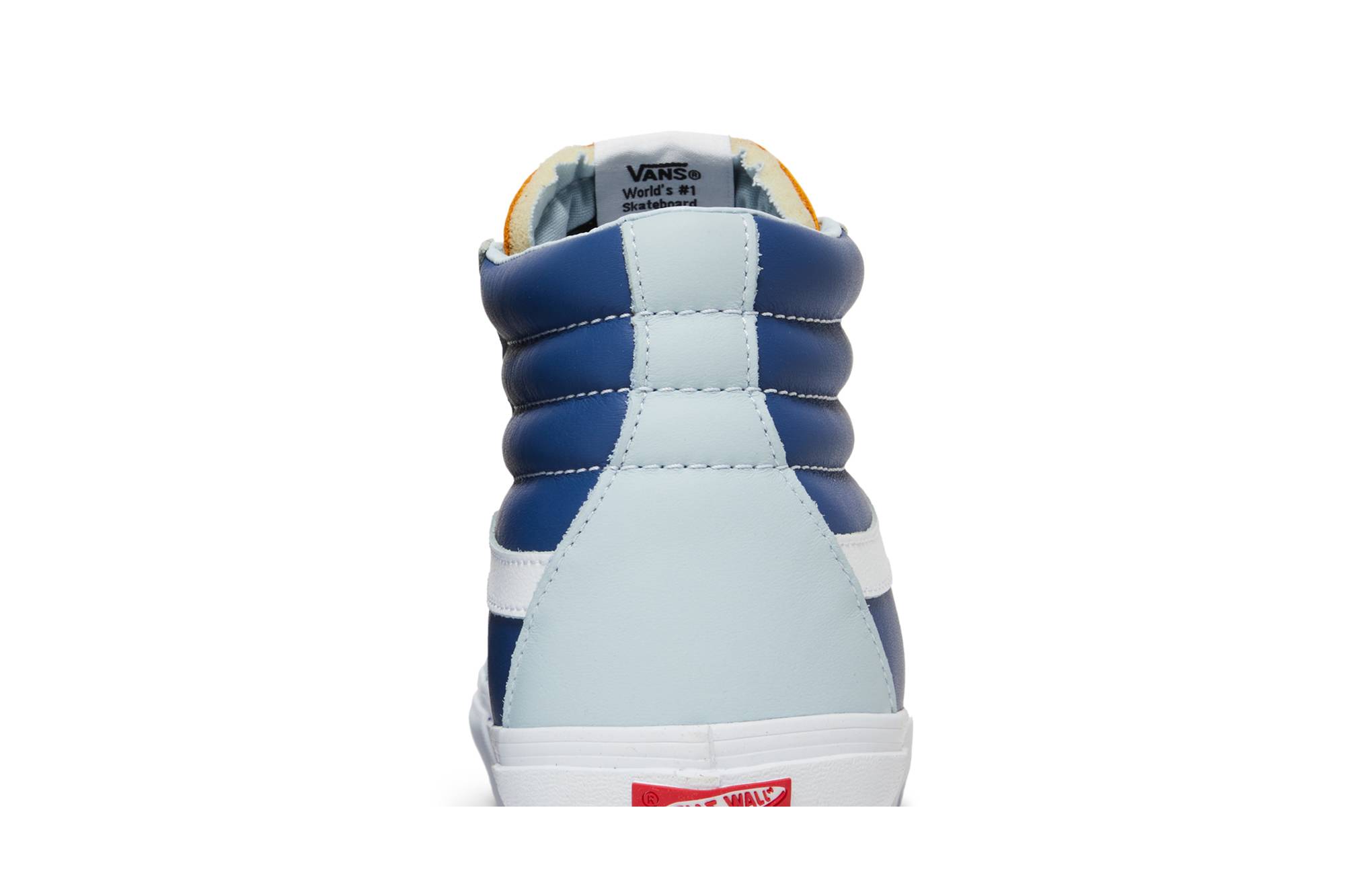 Sizing ヴァンズ Sk8-Hi 復刻 LX "サフラン/トゥルーネイビー" VN0A5HUX4XX