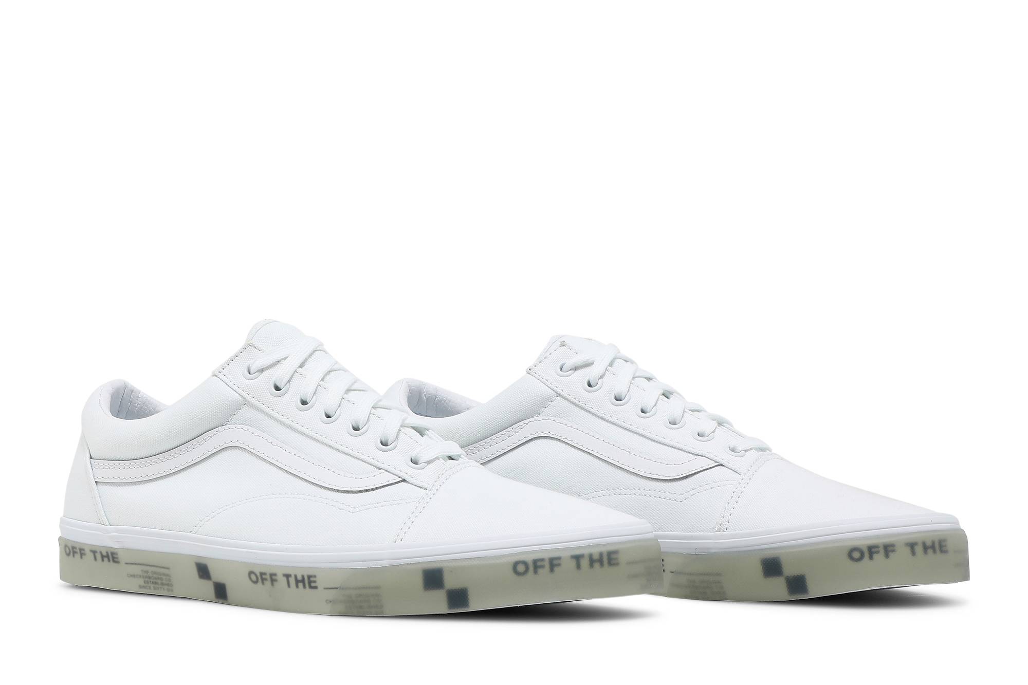 Cheap Vans Old Skool 'OTW软底-白色半透明' VN0A5AO92HU