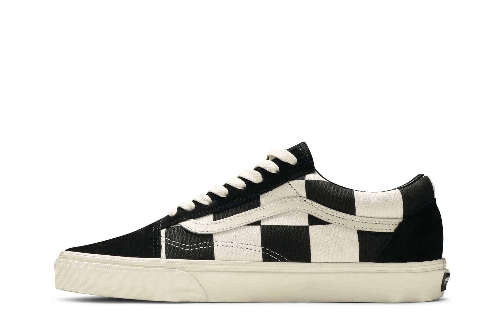 Lookbook Vans Old Skool 'Oversize Checkerboard - Hitam Putih' VN0A5AO95WS