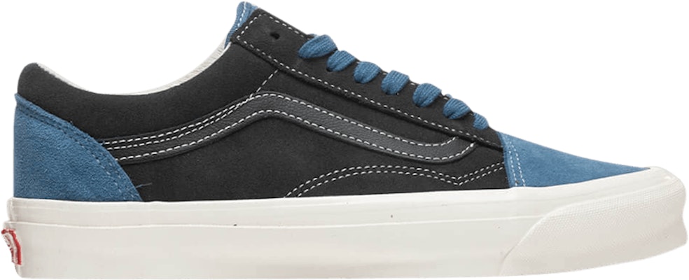Vans old 2025 skool biru navy