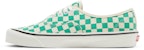 Vans Authentic 44 DX 'Anaheim Factory - Emerald Checker' - Kotak Hijau Emerald VN0A54F241H