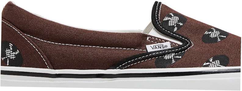 Wacko Maria x Vans OG Classic Slip-On 'Brown Records' Coklat VN0A45JK595 Order Wacko Maria x Vans OG Classic Slip-On 'Brown Records' Coklat VN0A45JK595