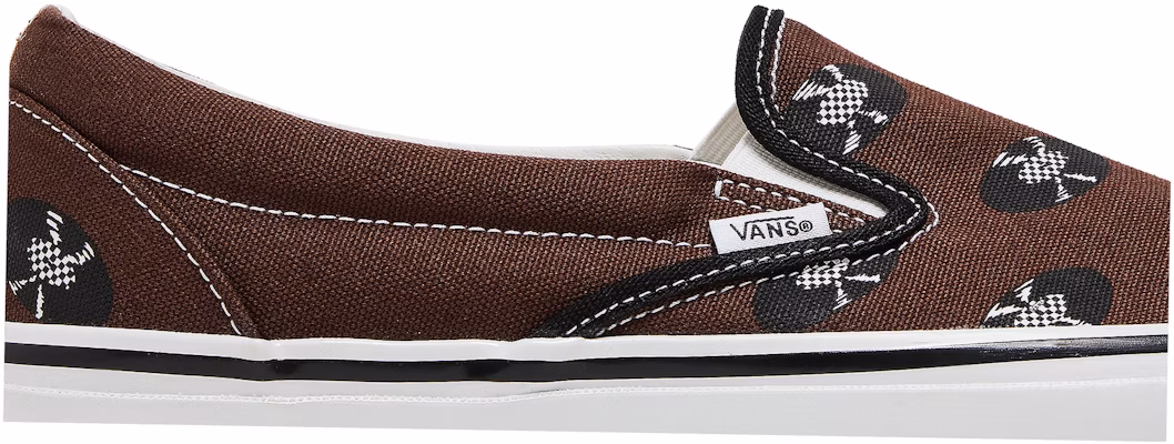 Wacko Maria x Vans OG Classic Slip-On 'Brown Records' VN0A45JK595 Order Wacko Maria x Vans OG Classic Slip-On 'Brown Records' VN0A45JK595