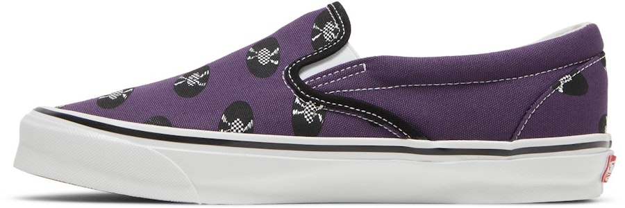 Wacko Maria x Vans OG Classic Slip-On 'Purple Records' Ungu VN0A45JK596 Lookbook Wacko Maria x Vans OG Classic Slip-On 'Purple Records' Ungu VN0A45JK596