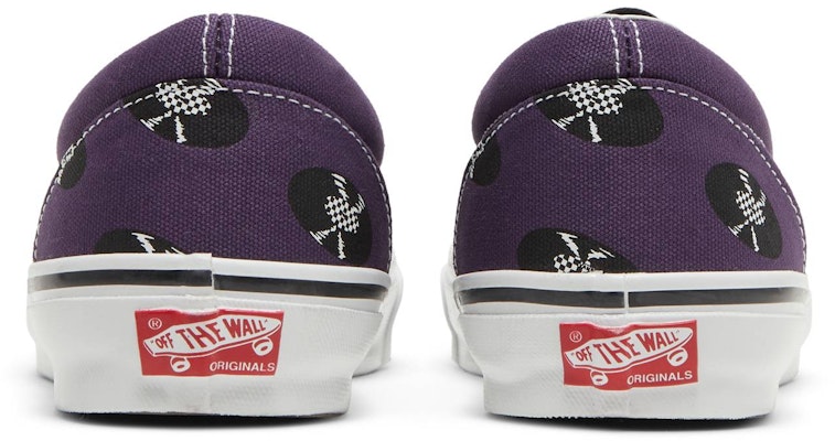 Wacko Maria x Vans OG Classic Slip-On "紫色唱片" VN0A45JK596 Details for Wacko Maria x Vans OG Classic Slip-On "紫色唱片" VN0A45JK596