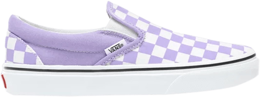 Vans checkerboard violet best sale