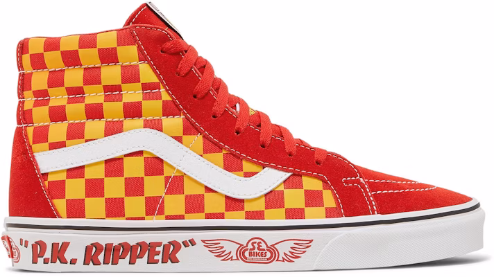 SE Bikes x Vans Sk8-Hi Reissue 'P.K. Ripper' VN0A4BV8A0F Buy SE Bikes x Vans Sk8-Hi Reissue 'P.K. Ripper' VN0A4BV8A0F