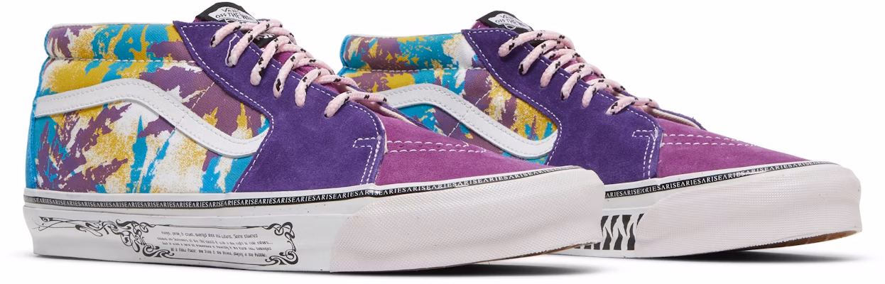 Aries x Vans OG Sk8-Mid LX 'Weed Bright' - Kasut Kolaborasi Ganja Cerah Terbaik VN0A4BVC9X2 Cheap Aries x Vans OG Sk8-Mid LX 'Weed Bright' - Kasut Kolaborasi Ganja Cerah Terbaik VN0A4BVC9X2
