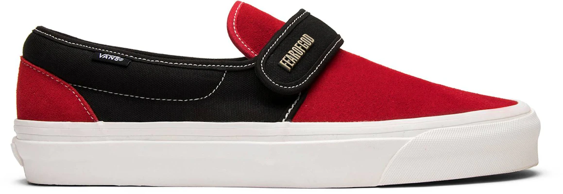 Fear of God x Vans Slip-On 47 DX 'Collection 2 Red Black' VN0A3J9FPQR Buy Fear of God x Vans Slip-On 47 DX 'Collection 2 Red Black' VN0A3J9FPQR