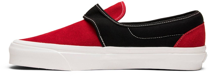 Fear of God x Vans 懒人鞋 47 DX '系列二 红黑' VN0A3J9FPQR Lookbook Fear of God x Vans 懒人鞋 47 DX '系列二 红黑' VN0A3J9FPQR