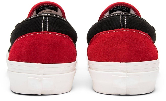 Fear of God x Vans 懒人鞋 47 DX '系列二 红黑' VN0A3J9FPQR Details for Fear of God x Vans 懒人鞋 47 DX '系列二 红黑' VN0A3J9FPQR