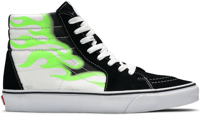 White hot sale top vans