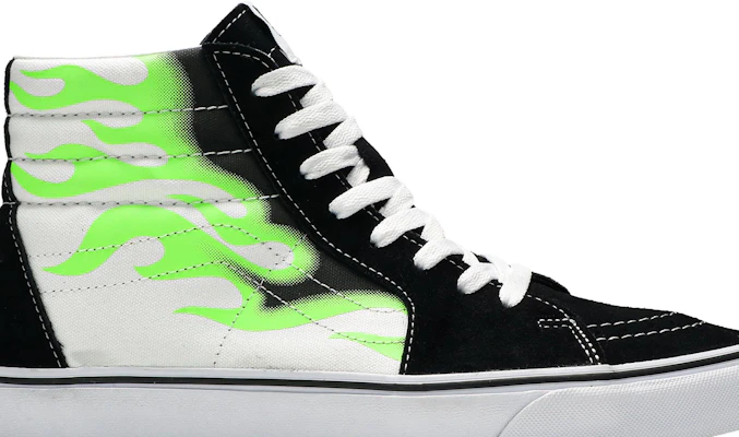 Vans Sk8-Hi 炎黒白 (ほのおくろしろ) VN0A4U3CXEY Order Vans Sk8-Hi 炎黒白 (ほのおくろしろ) VN0A4U3CXEY