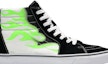 Order Vans Sk8-Hi 炎黒白 (ほのおくろしろ) VN0A4U3CXEY