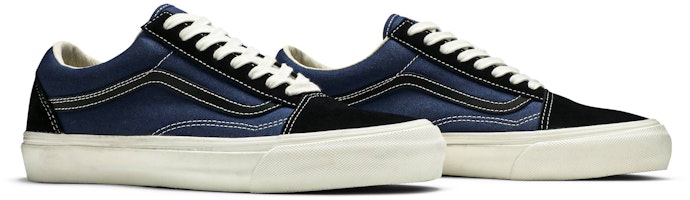 Vans OG Old Skool LX 'Hitam Biru Insignia' VN0A38FWVYY Cheap Vans OG Old Skool LX 'Hitam Biru Insignia' VN0A38FWVYY