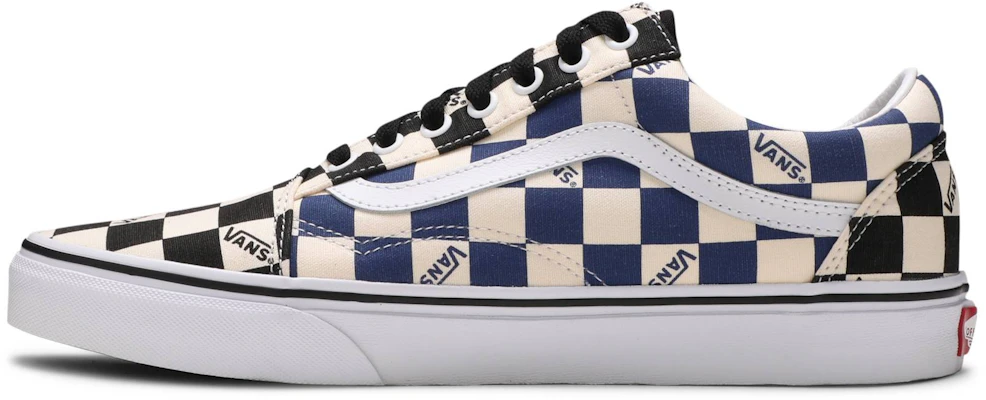 Vans Old Skool 'Big Check Hitam Navy' VN0A4U3BWRT Lookbook Vans Old Skool 'Big Check Hitam Navy' VN0A4U3BWRT