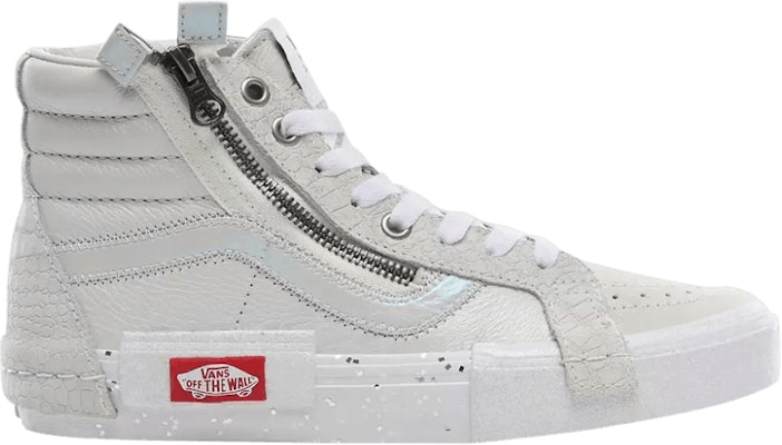 Vans sk8 hi cap white hotsell