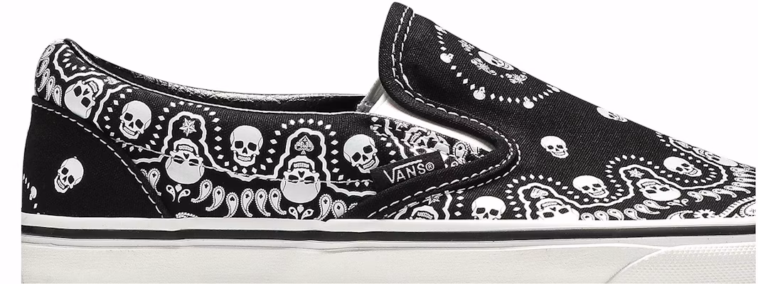 Vans Classic Slip-On 'Bandana - Hitam' VN0A33TBD9S Order Vans Classic Slip-On 'Bandana - Hitam' VN0A33TBD9S