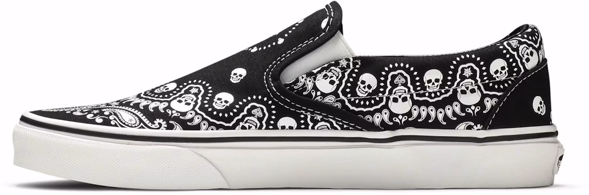 Vans Classic Slip-On 'Bandana - Black' VN0A33TBD9S Lookbook Vans Classic Slip-On 'Bandana - Black' VN0A33TBD9S