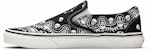 Vans Classic Slip-On 'Bandana - Black' VN0A33TBD9S